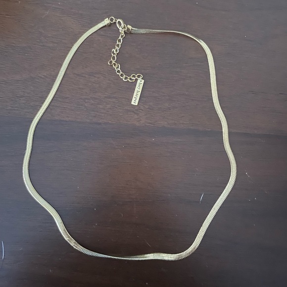 hey harper Jewelry Hey Harper Flat Gold Chain Necklace Doesnt